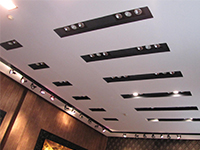 نورپردازی سقف کاذب و نصب چراغ ریلی